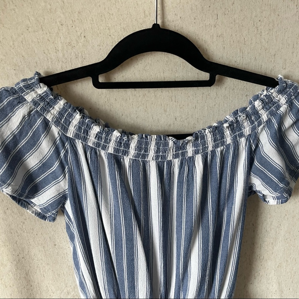 Off the shoulder romper